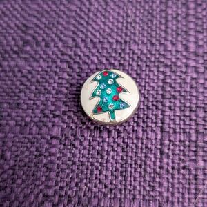 Festive Christmas Tree Pin